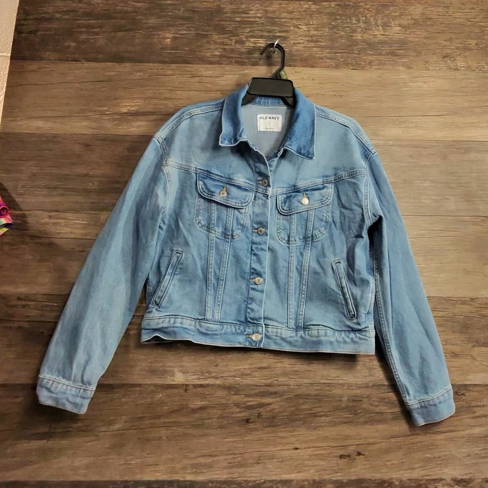 Old Navy Light Blue Denim Jean Jacket